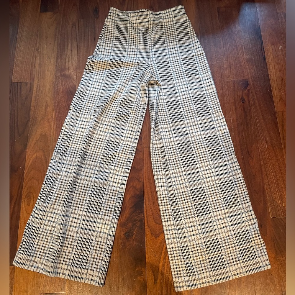 XS Plaid Flare Leggings/Pants